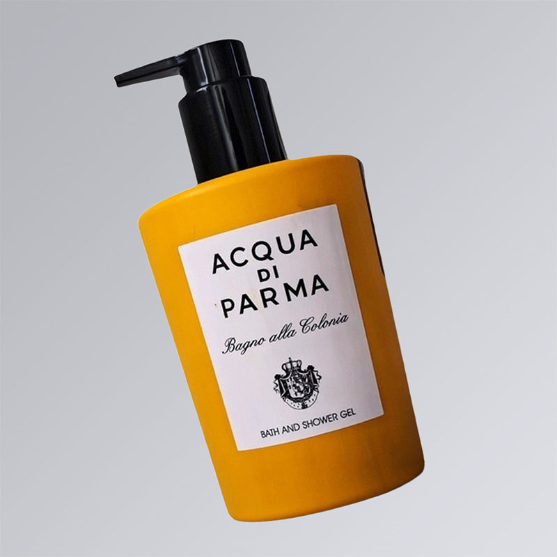 InterContinental shower gel Acqua Di Parma hotel toiletries