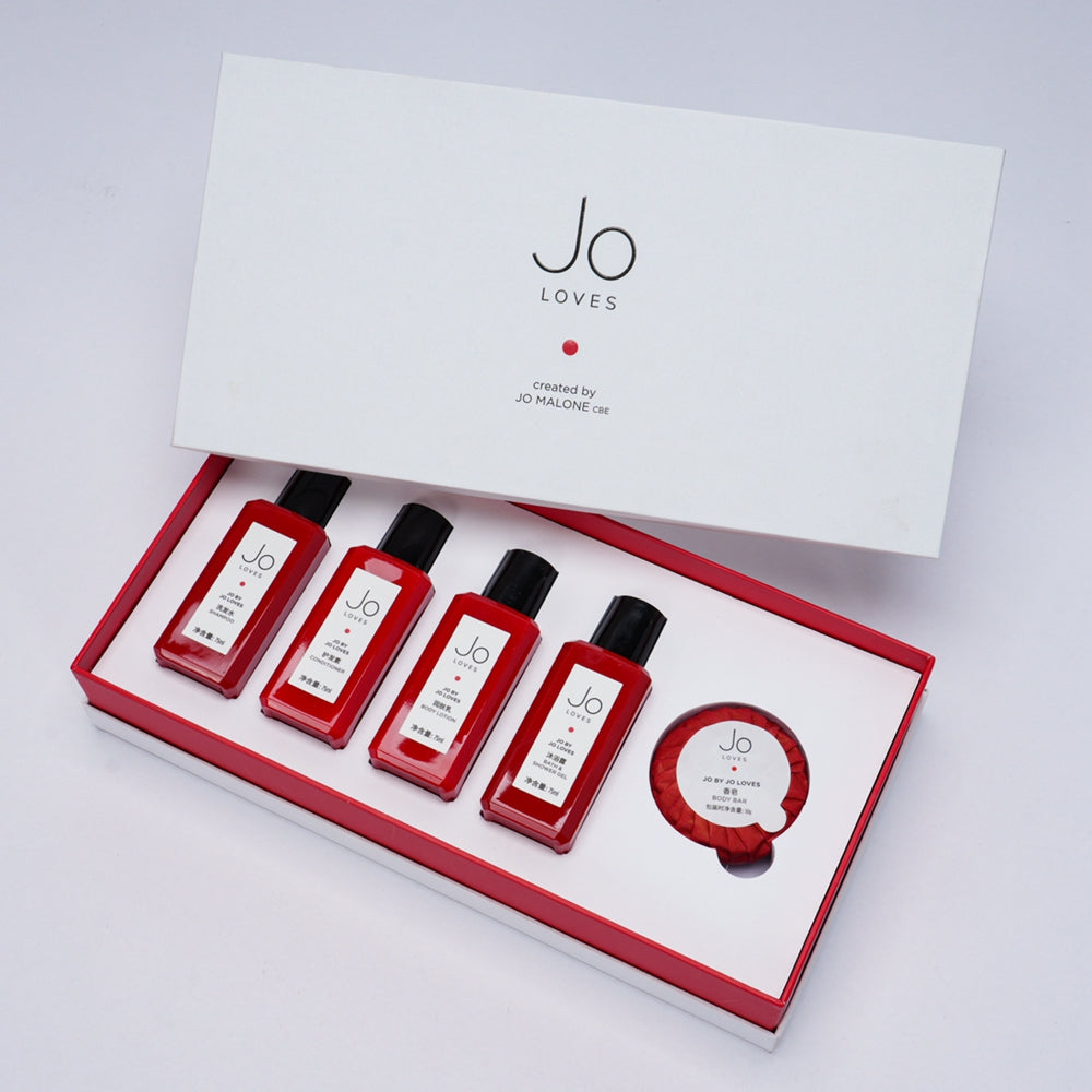 JO LOVES Shampoo &amp; Duschgel &amp; Spülung &amp; Körperlotion 400ML 