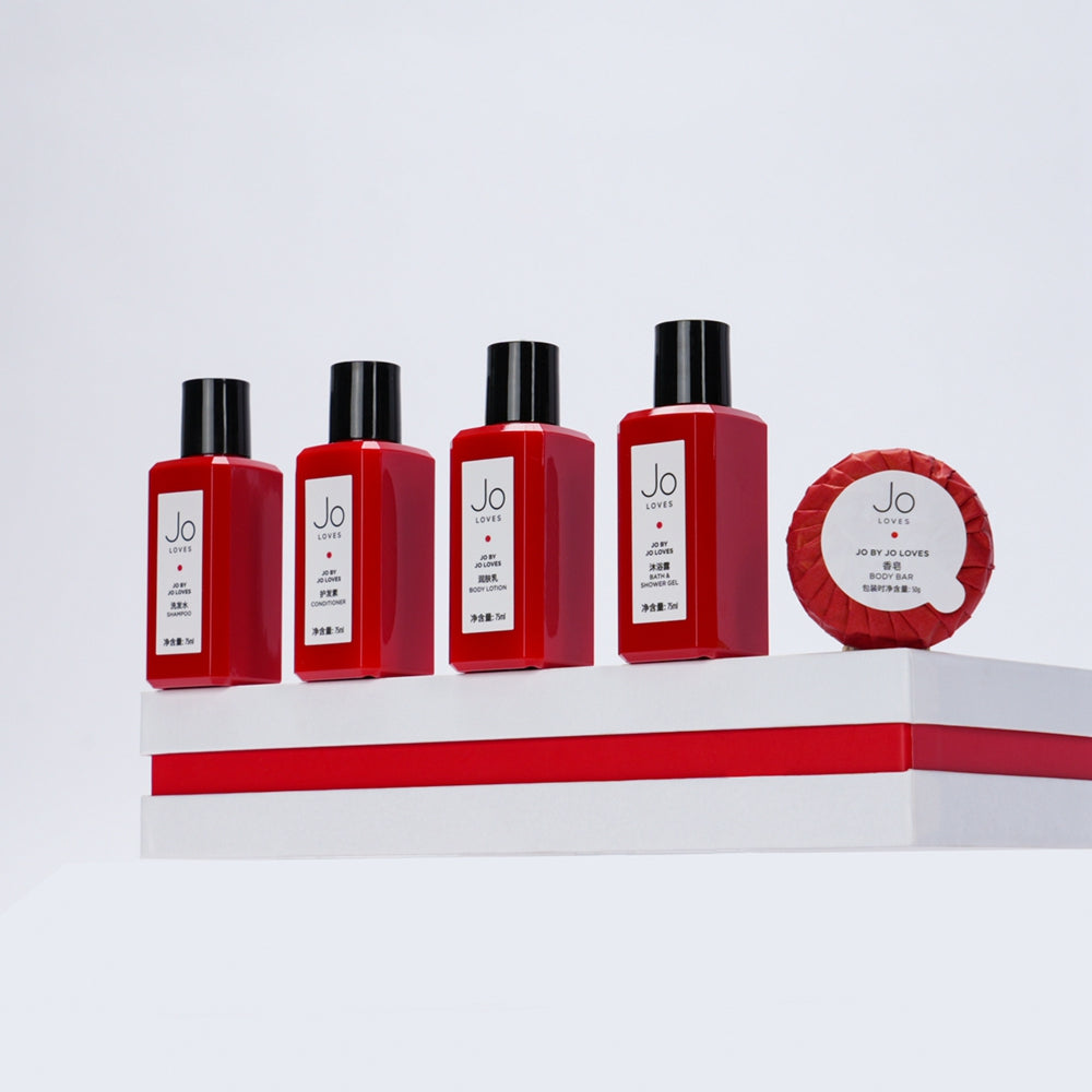 JO LOVES Shampoo &amp; Duschgel &amp; Spülung &amp; Körperlotion 400ML 