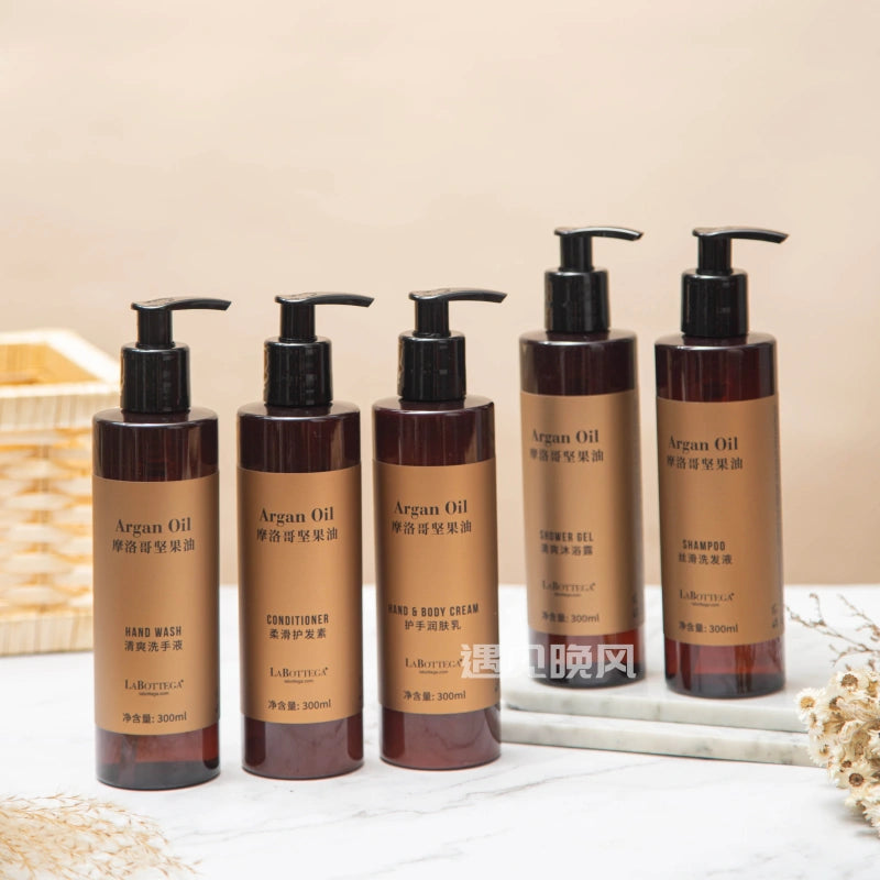 LABOTTEGA Shampoo &amp; Conditioner &amp; Shower Gel &amp; Hand Body Cream  &amp; Hand Wash 300ML