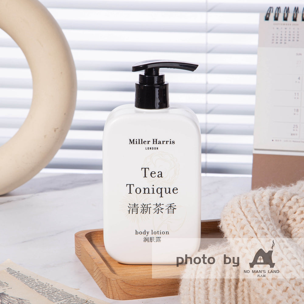 one bottle of Miller Harris body lotion 340ml.