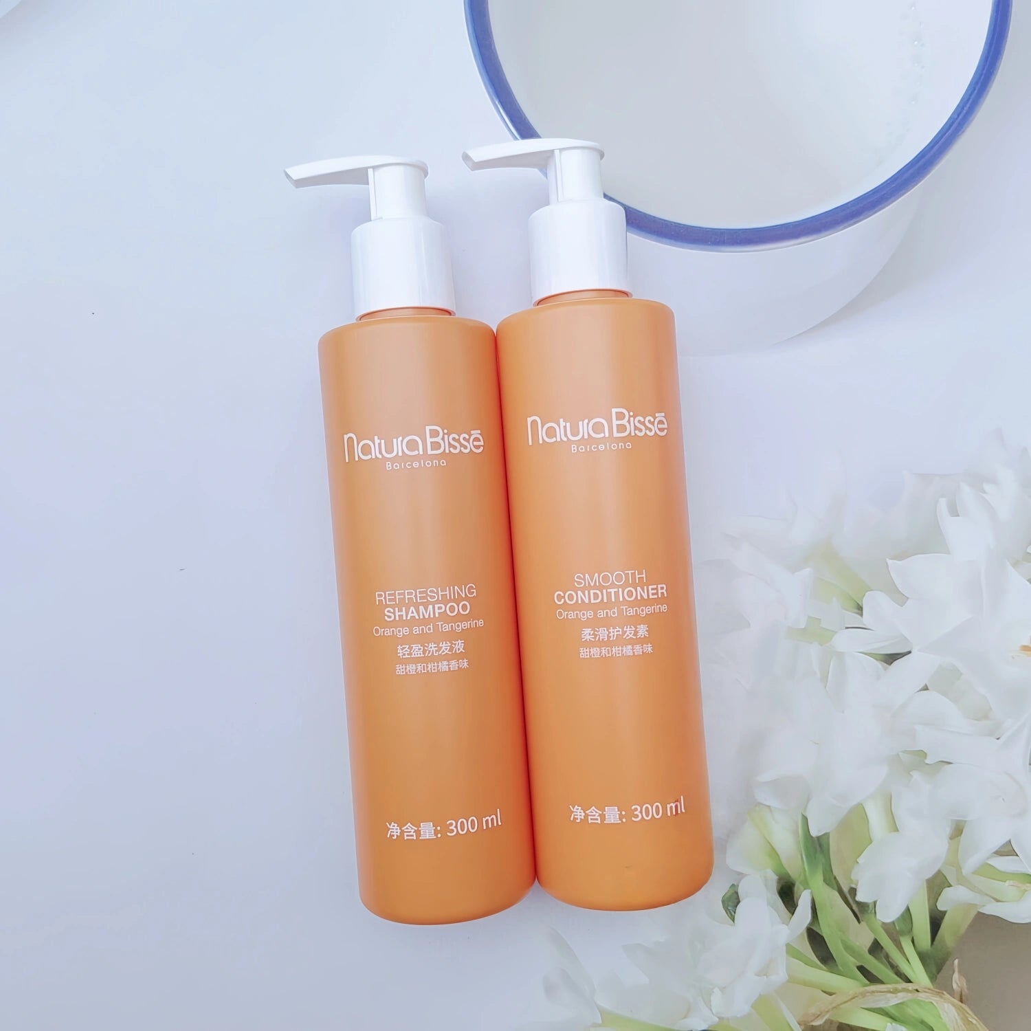 Natura Bisse Shampoo or Conditioner or Shower Gel or Body Lotion or Hand Wash Orange Scent 300ML