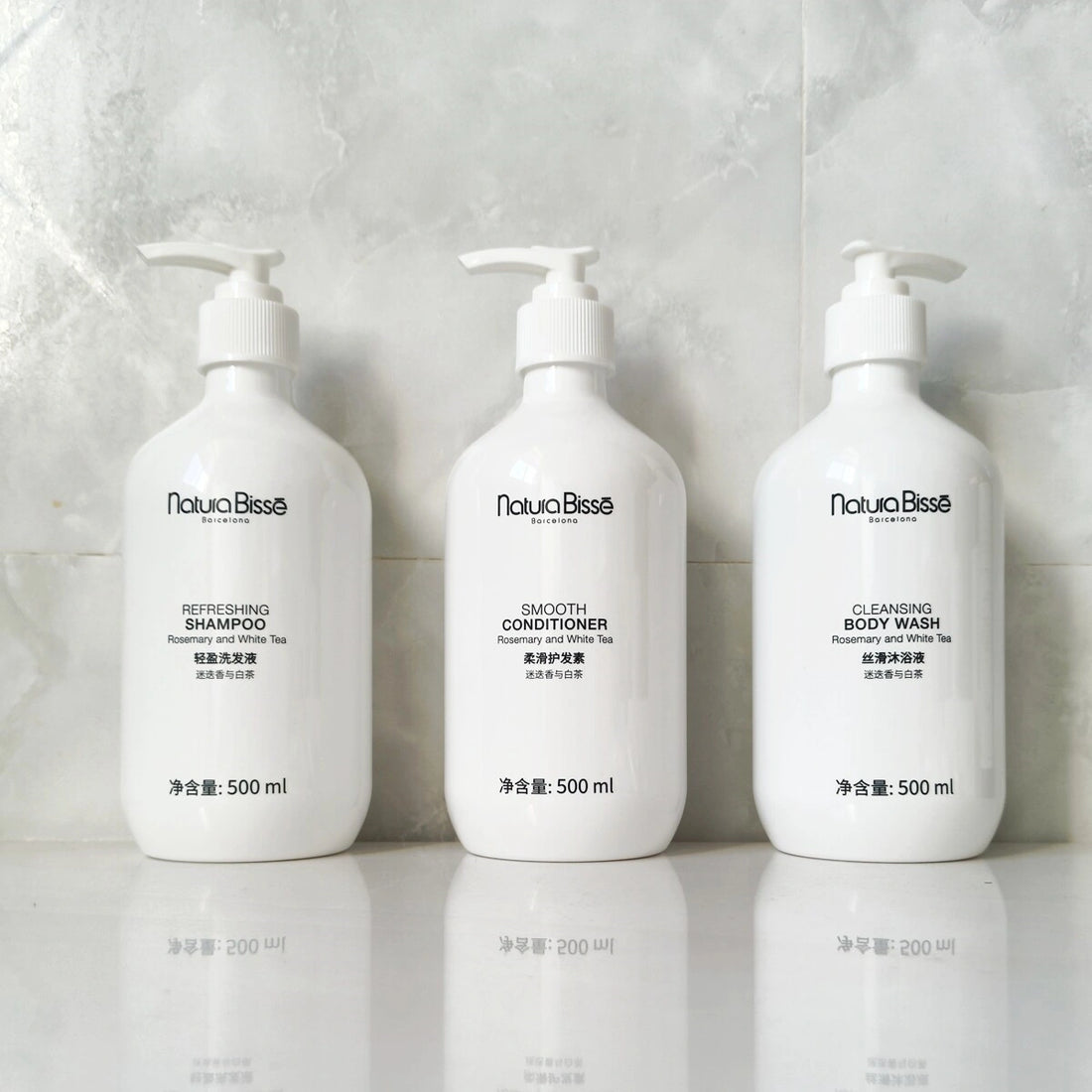 Natura Bisse Shampoo or Shower Gel or Conditioner 500ML