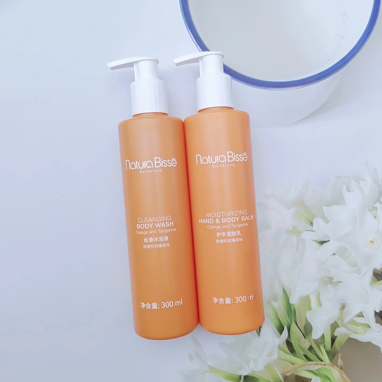 Natura Bisse Shampoo or Conditioner or Shower Gel or Body Lotion or Hand Wash Orange Scent 300ML