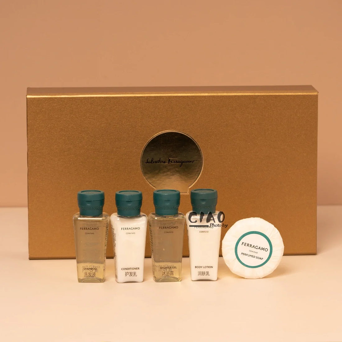 FERRAGAMO Shampoo &amp; Conditioner &amp; Body Lotion &amp; Shower Gel &amp; Soap 33ML