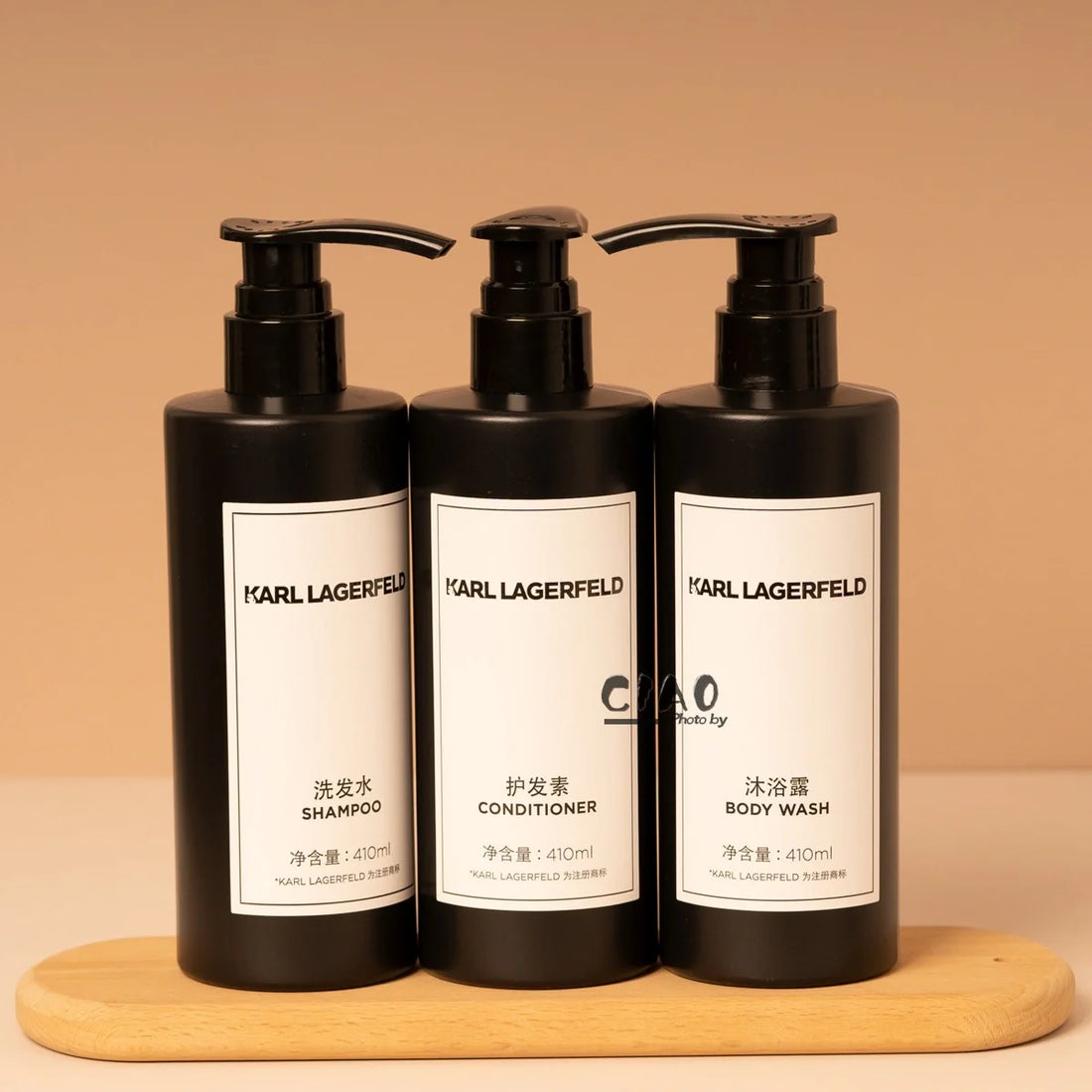 KARL LAGERFELD Shampoo &amp; Conditioner &amp; Shower Gel &amp; Hand Wash 410ML