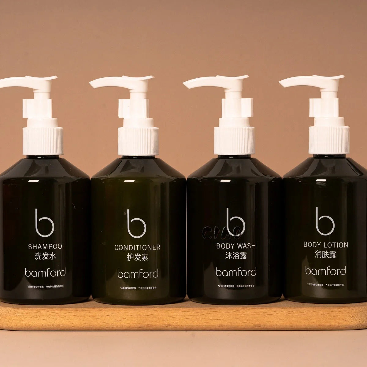 BAMFORD Shampoo &amp; Conditioner &amp; Body Lotion &amp; Shower Gel &amp; Hand Wash 250ML