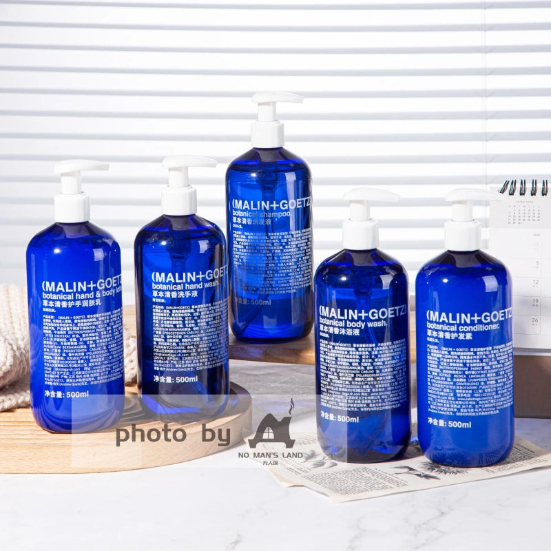 MALIN+GOETZ Shampoo & Conditioner & Body Lotion & Shower Gel & Hand Wash 500ML
