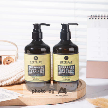 APPELLES Shampoo &amp; Conditioner &amp; Body Lotion &amp; Shower Gel Roselle 300ML