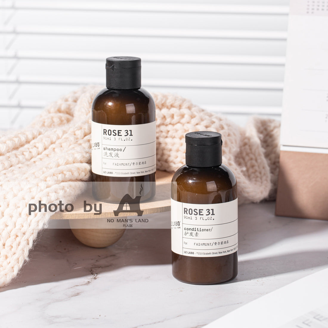 LE LABO ROSE 31 Shampoing &amp; Après-shampoing &amp; Gel Douche &amp; Lotion pour le Corps 90ML