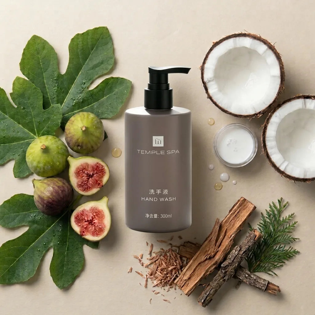 Temple Spa Shampoo or Conditioner or Shower Gel or Body Lotion or Hand Wash 300ML