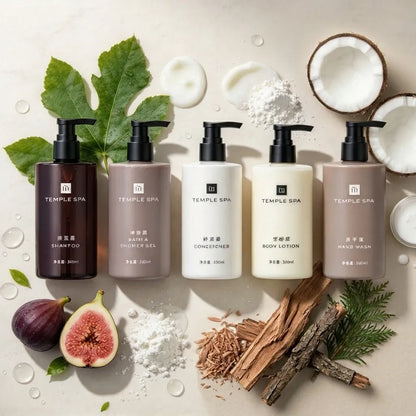 Temple Spa Shampoo or Conditioner or Shower Gel or Body Lotion or Hand Wash 300ML