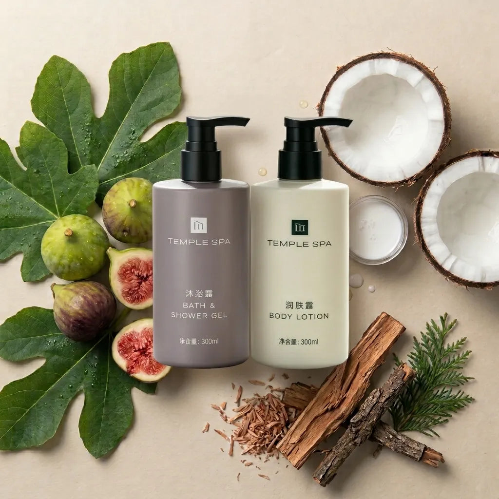 Temple Spa Shampoo or Conditioner or Shower Gel or Body Lotion or Hand Wash 300ML