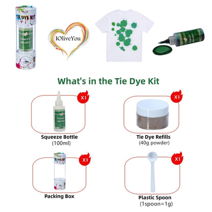 IOliveYou® Tie Dye Powder Refills - 12 Colors