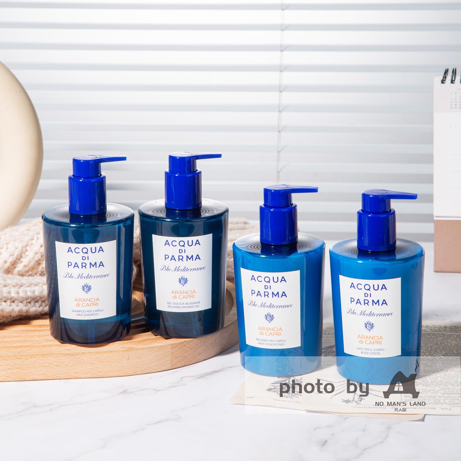 InterContinental Shampoing &amp; Après-shampooing &amp; Gel douche &amp; Lotion pour le corps Acqua Di Parma Blue Mediterraneo 300ML