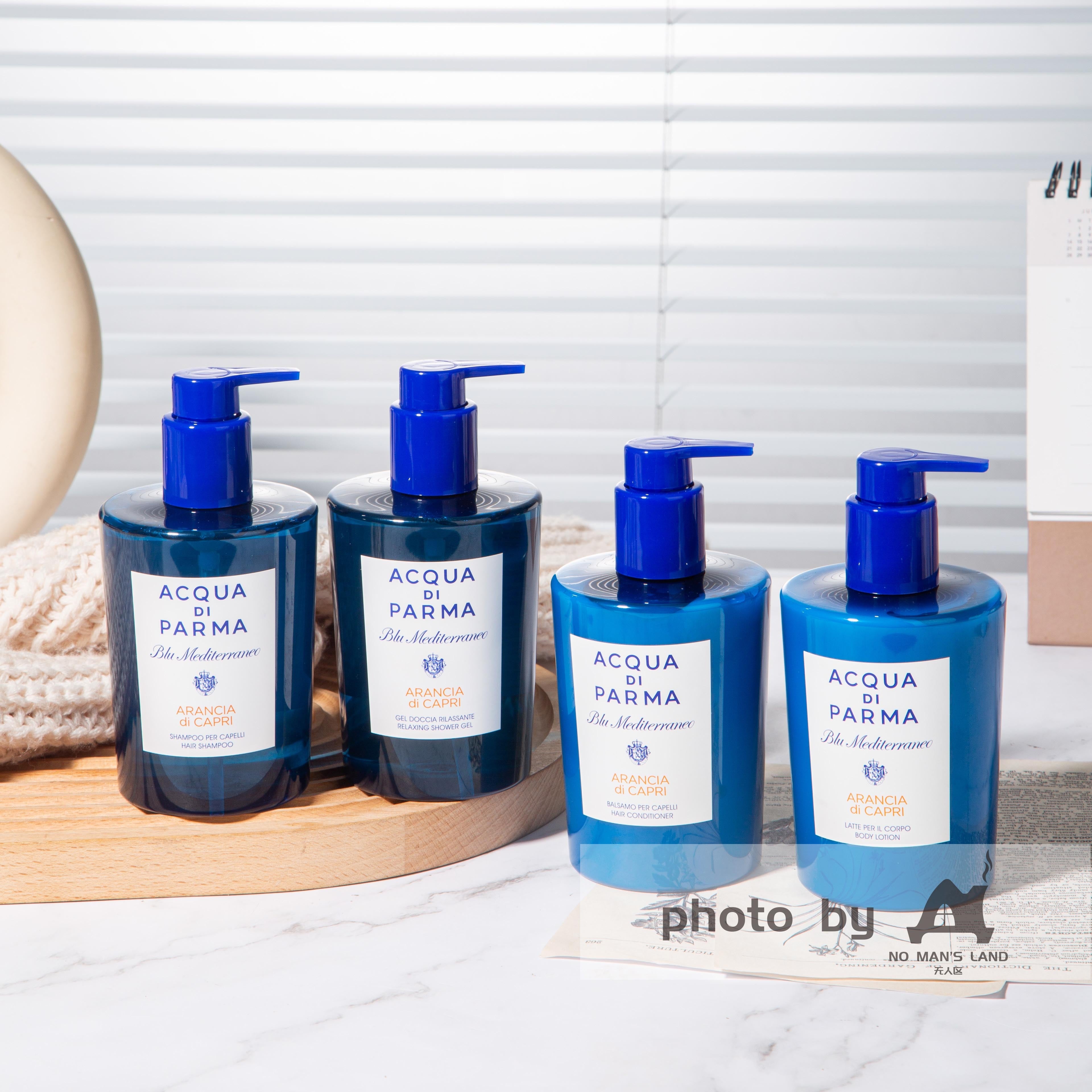 InterContinental Shampoing &amp; Après-shampooing &amp; Gel douche &amp; Lotion pour le corps Acqua Di Parma Blue Mediterraneo 300ML