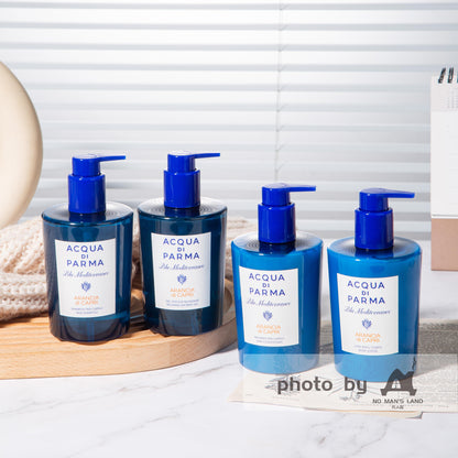 InterContinental Shampoing &amp; Après-shampooing &amp; Gel douche &amp; Lotion pour le corps Acqua Di Parma Blue Mediterraneo 300ML