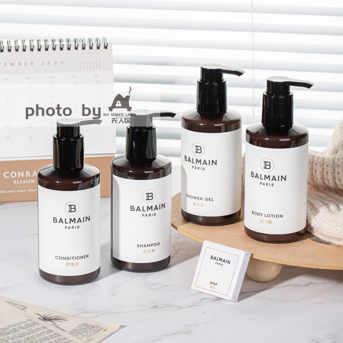 BALMAIN Shampoing &amp; Conditionneur &amp; Gel douche &amp; Lotion pour le corps 300 ml