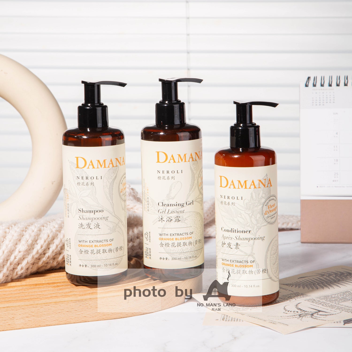 DAMANA NEROLI Shampoo &amp; Spülung &amp; Duschgel 300ML 