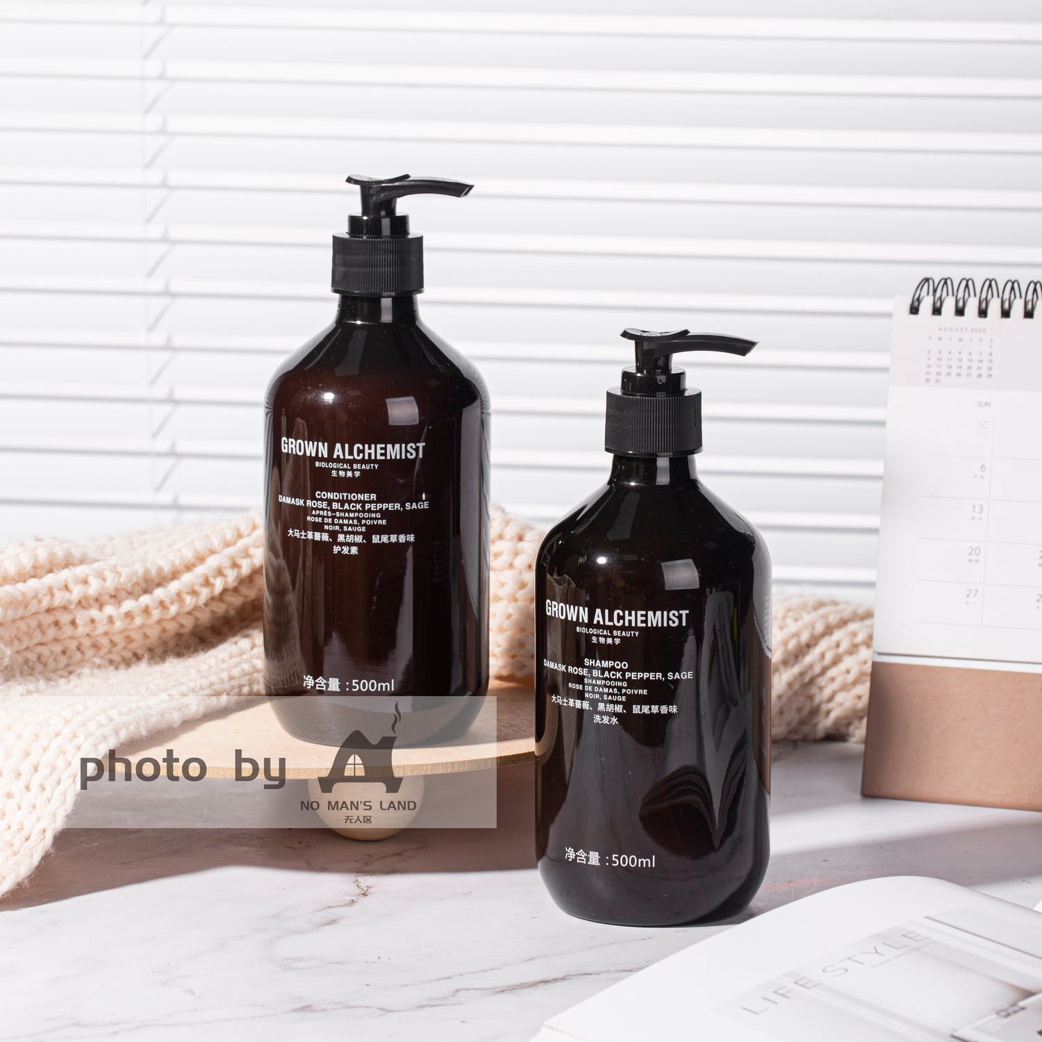 Grown Alchemist Shampooing &amp; Conditionneur &amp; Gel douche  &amp; Lotion pour le corps 500 ml