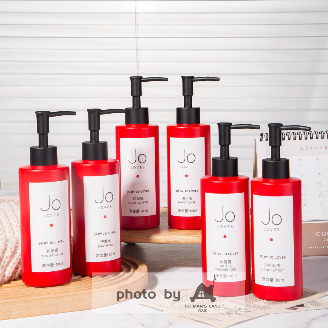 JO LOVES Shampoo &amp; Duschgel &amp; Spülung &amp; Körperlotion 400ML 