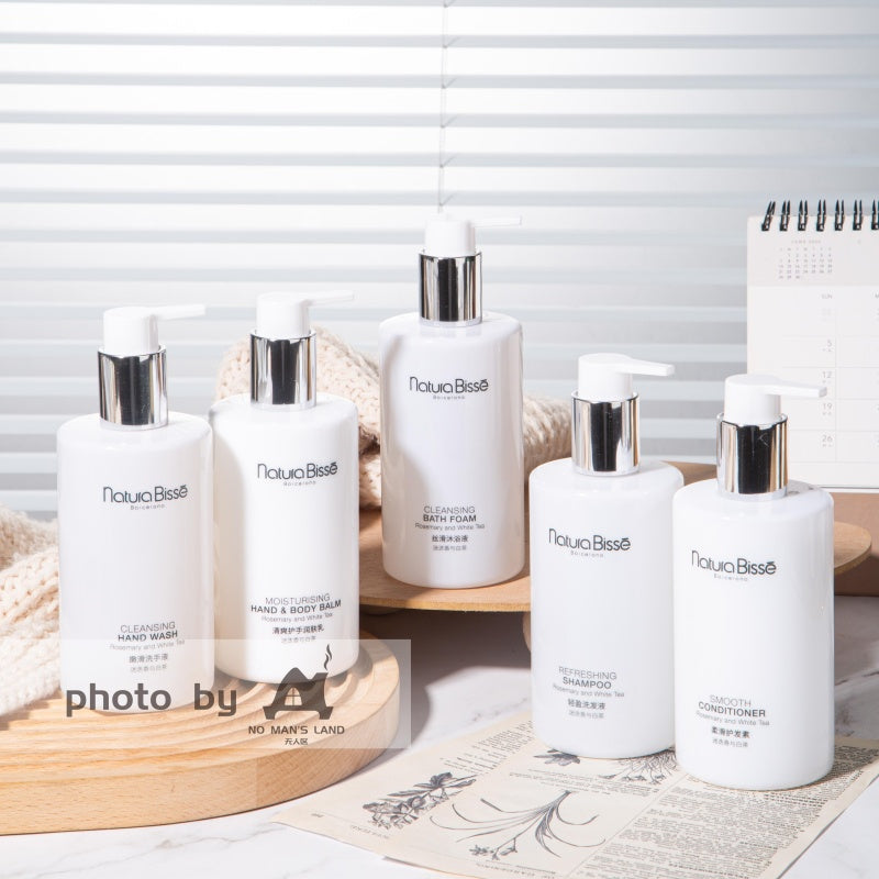 Hôtel Four Seasons Shampoing & après-shampoing & gel douche & nettoyant pour les mains  Natura Bisse 300 ml