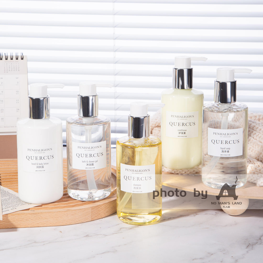 The Langham  Shampoing, gel douche, après-shampoing, lotion pour le corps, nettoyant pour les mains Penhaligon&