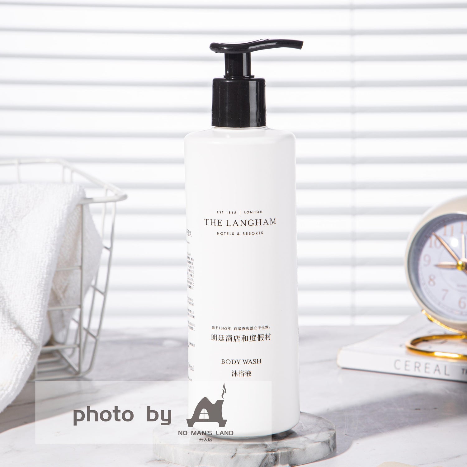 THE LANGHAM Shampoing &amp; revitalisant &amp; gel douche 290ML