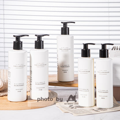 THE LANGHAM Shampoing &amp; revitalisant &amp; gel douche 290ML