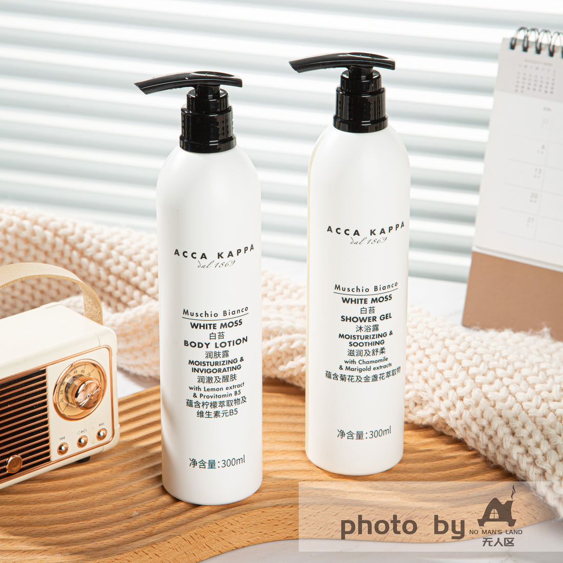 ACCA KAPPA Shampoing &amp; Conditionneur &amp; Gel douche &amp; Lotion pour le corps 300 ml