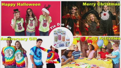 Tie Dye Nachfüllpackungen - 8 Farben | IOliveYou®